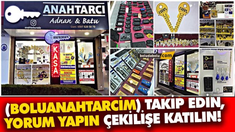 Anahtarcı Adnan & Batu’dan çekiliş
