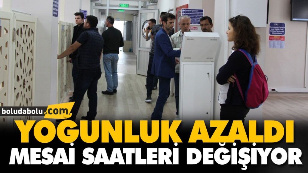Nüfus Müdürlükleri normal mesai saatlerinde çalışacak Nüfus Müdürlükleri normal mesai saatlerinde çalışacak