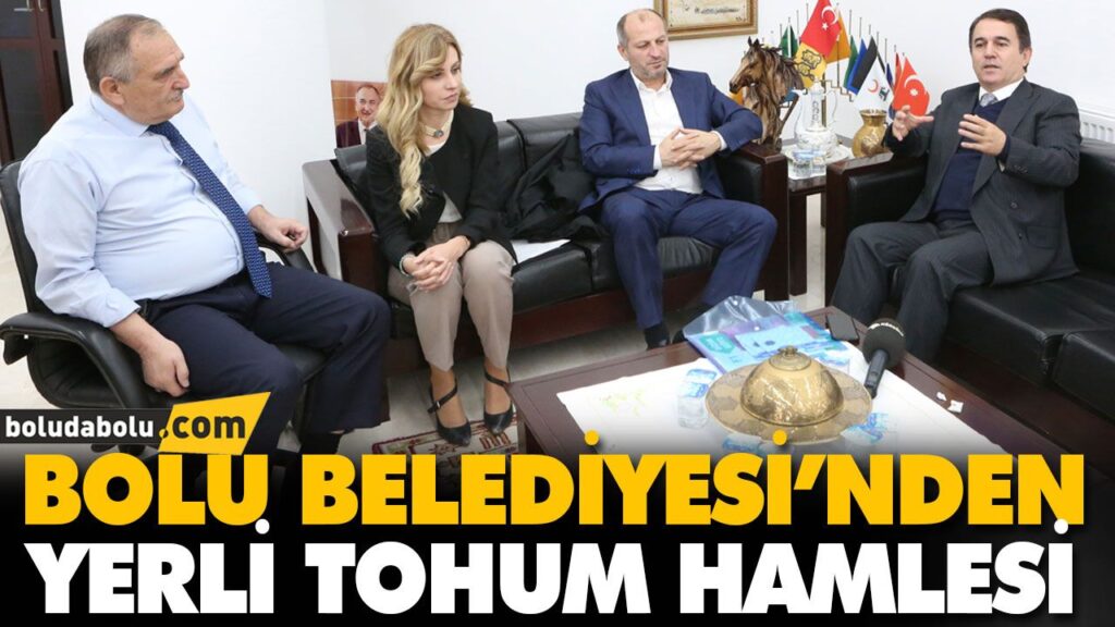 BOLU BELEDİYESİ’NDEN YERLİ TOHUM HAMLESİ BOLU BELEDİYESİ’NDEN YERLİ TOHUM HAMLESİ