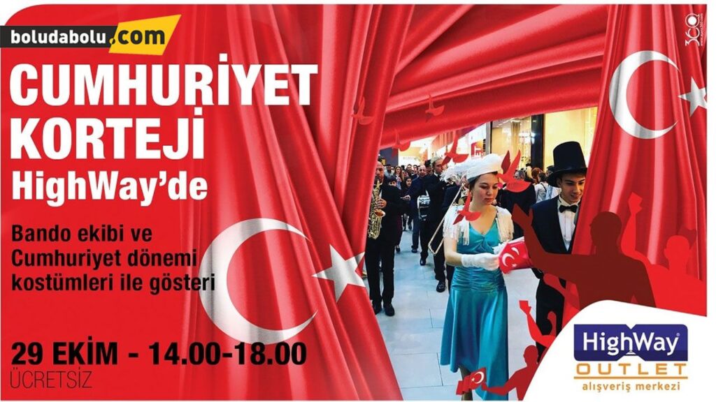 HIGHWAY’DE CUMHURİYET COŞKUSU YAŞANACAK! HIGHWAY’DE CUMHURİYET COŞKUSU YAŞANACAK!