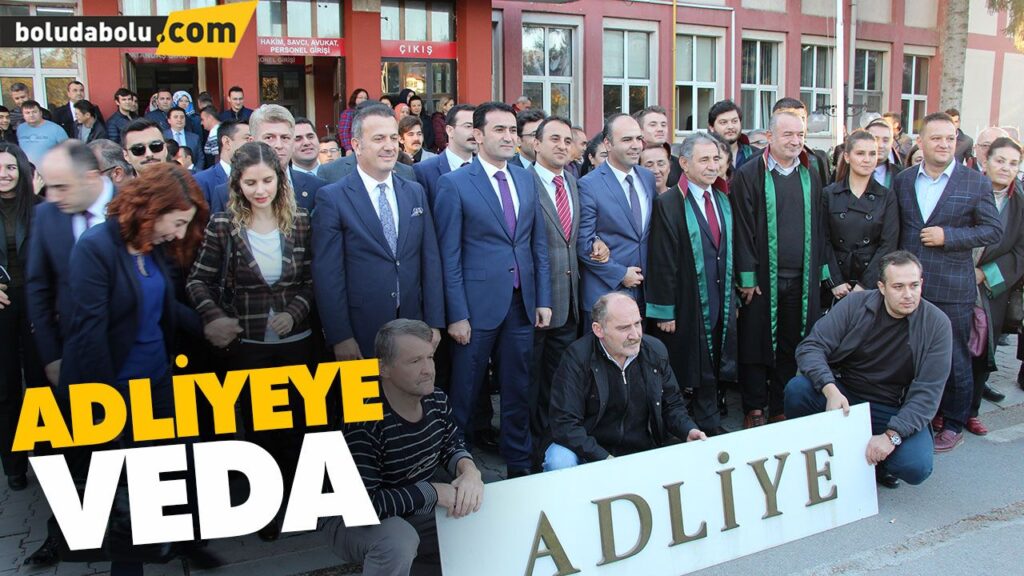 ADLİYEYE VEDA ADLİYEYE VEDA