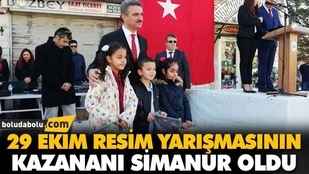 29 EKİM RESİM YARIŞMASININ KAZANANI SİMANUR OLDU 29 EKİM RESİM YARIŞMASININ KAZANANI SİMANUR OLDU