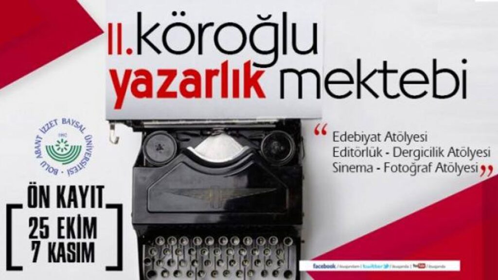 Köroğlu yazarlık mektebi başlıyor Köroğlu yazarlık mektebi başlıyor