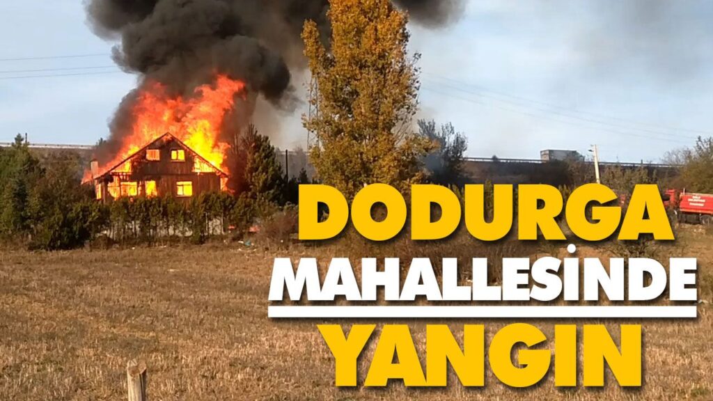 AHŞAP EV KULLANILAMAZ HALE GELDİ AHŞAP EV KULLANILAMAZ HALE GELDİ