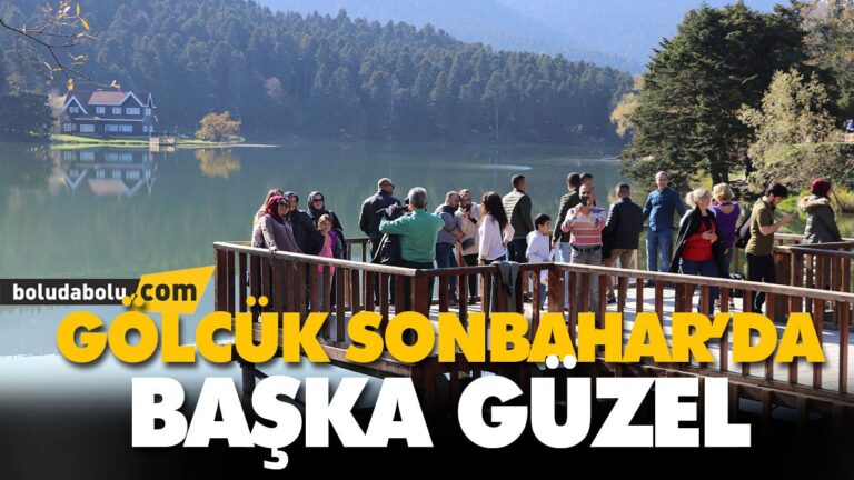 GÖLCÜK TABİAT PARKI’NA YOĞUN İLGİ