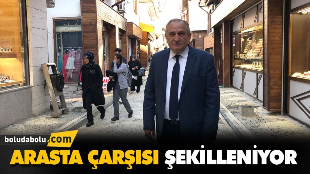 ARASTA ÇARŞISI ŞEKİLLENİYOR ARASTA ÇARŞISI ŞEKİLLENİYOR
