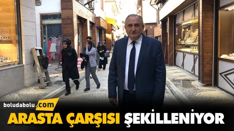 ARASTA ÇARŞISI ŞEKİLLENİYOR