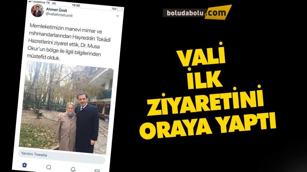 Bolu Valisinin ilk ziyareti Bolu Valisinin ilk ziyareti
