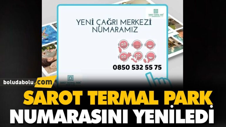 SAROT TERMAL PARK NUMARASINI YENİLEDİ