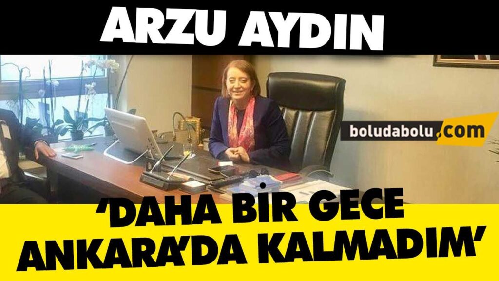 AK Parti Bolu Milletvekili Arzu Aydın