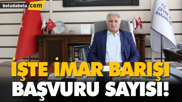 İŞTE İMAR BARIŞI BAŞVURU SAYISI!