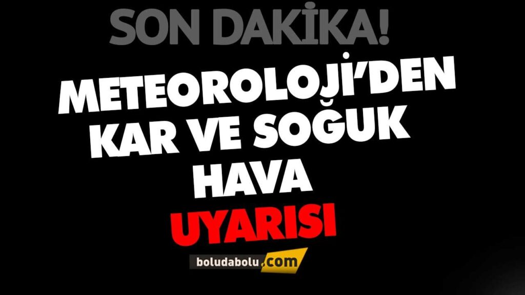 Kar geliyor | BOLU Kar geliyor | BOLU