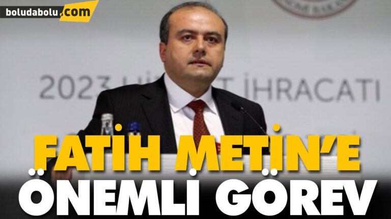 FATİH METİN’E ÖNEMLİ GÖREV