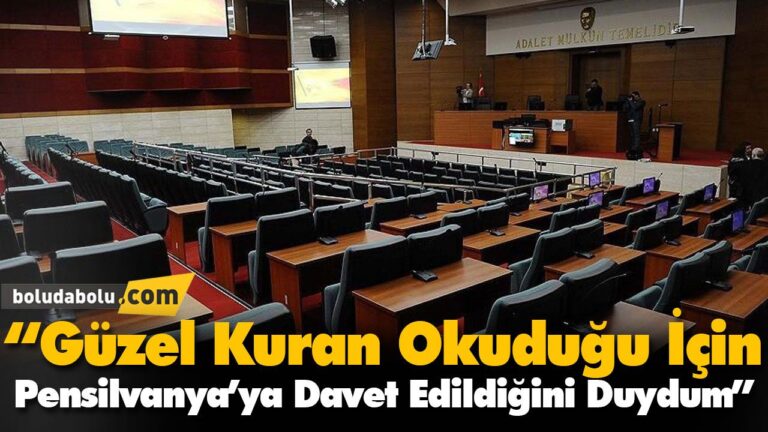 “Güzel Kuran Okuduğu İçin Pensilvanya’ya Davet Edildiğini Duydum”