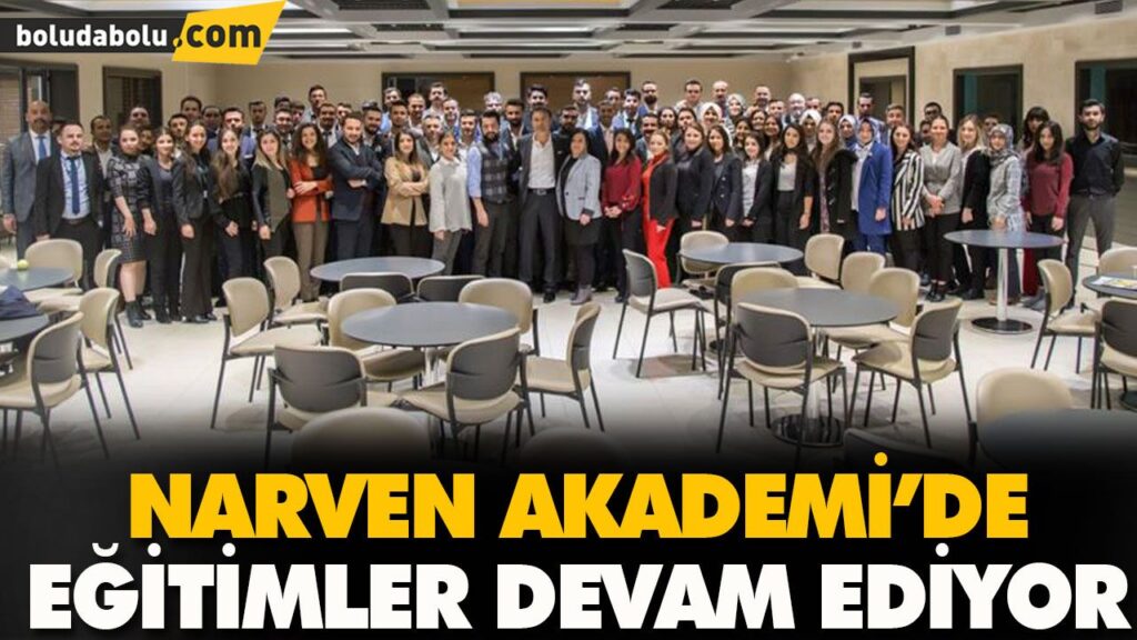 NARVEN AKADEMİ’DE EĞİTİMLER DEVAM EDİYOR NARVEN AKADEMİ’DE EĞİTİMLER DEVAM EDİYOR
