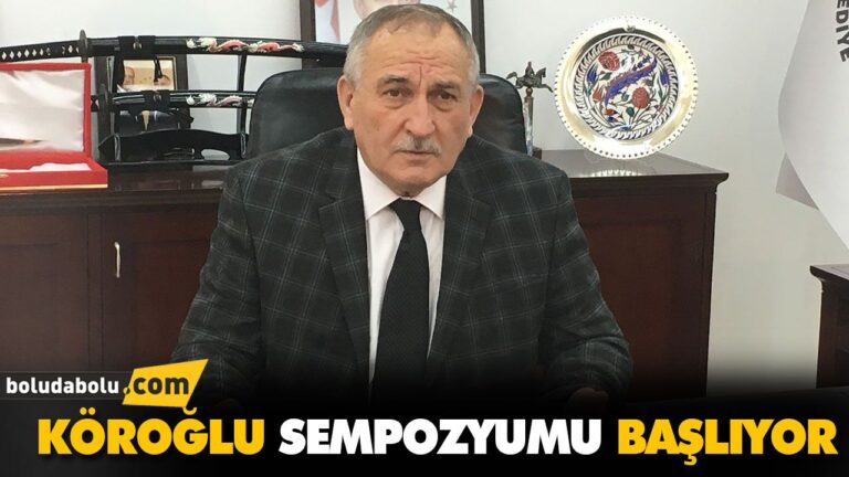 KÖROĞLU SEMPOZYUMU BAŞLIYOR
