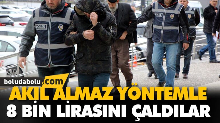 AKIL ALMAZ YÖNTEMLE 8 BİN LİRASINI ÇALDILAR