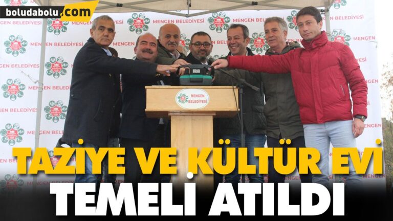 Taziye ve Kültür Evi temeli atıldı