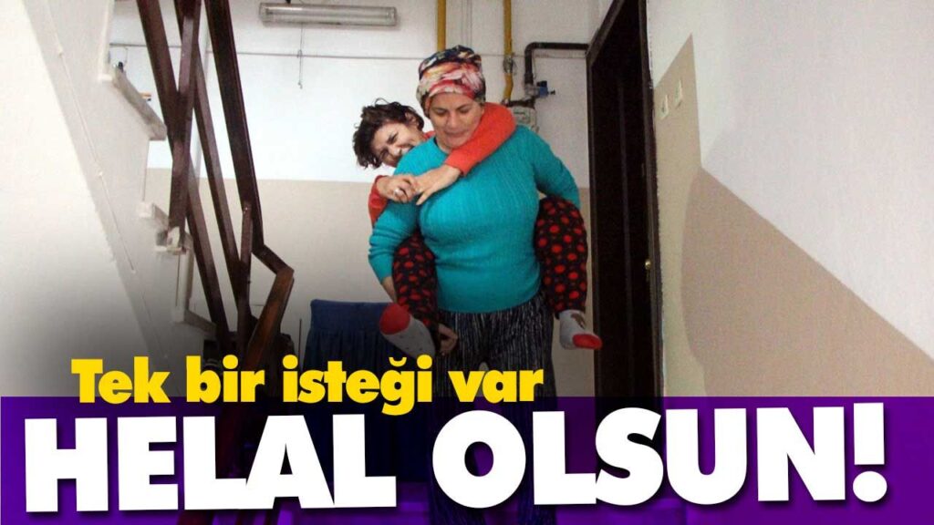 Binaya asansör yapılması için yardım bekliyor Binaya asansör yapılması için yardım bekliyor