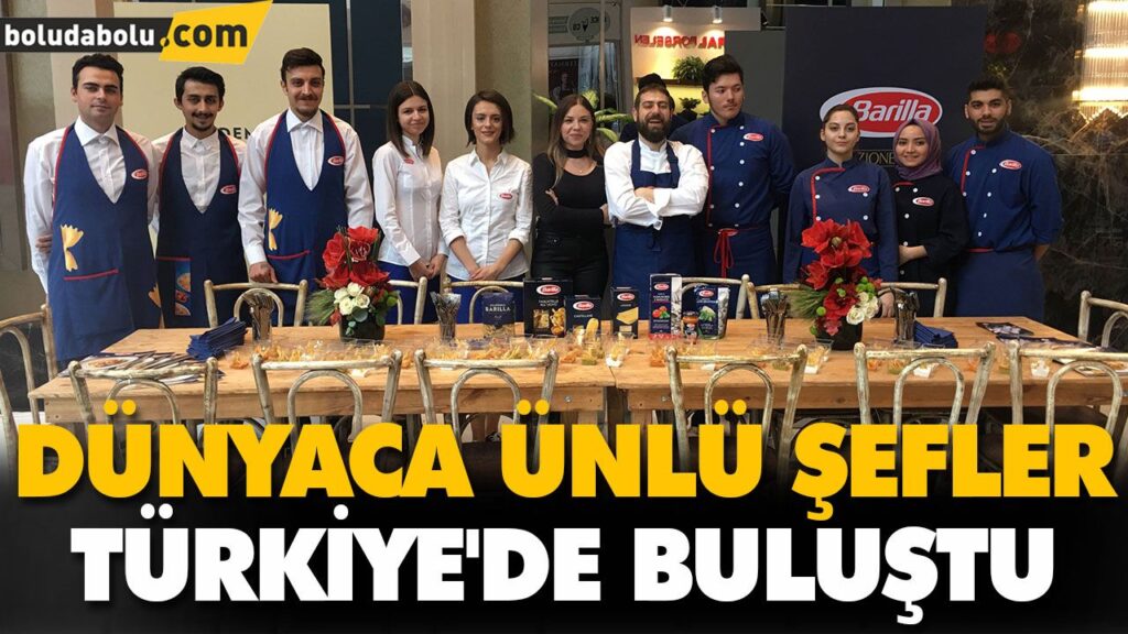 BARİLLA’NIN MARKA ELÇİSİ LEZZET SIRLARINI PAYLAŞTI BARİLLA’NIN MARKA ELÇİSİ LEZZET SIRLARINI PAYLAŞTI