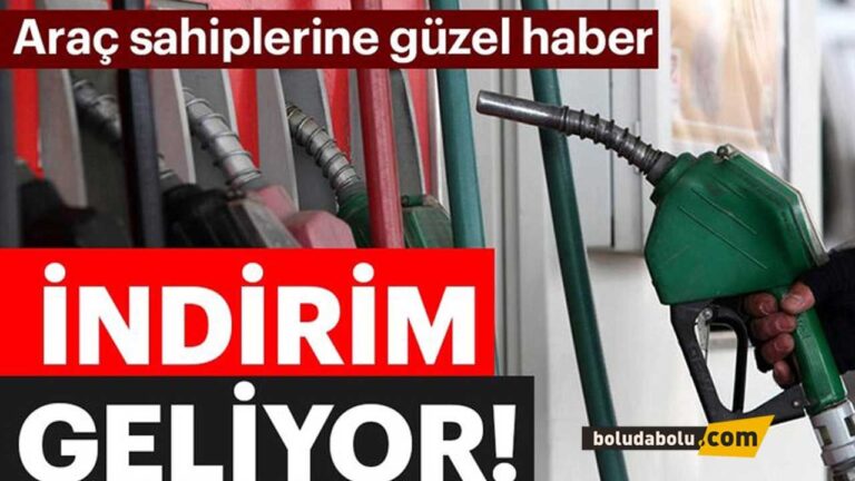 Motorinde de pompada fiyat indirimi geliyor