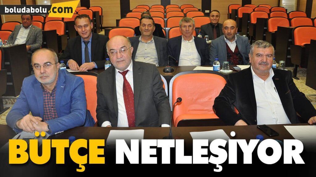 BÜTÇE NETLEŞİYOR