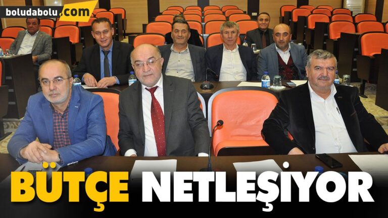 BÜTÇE NETLEŞİYOR