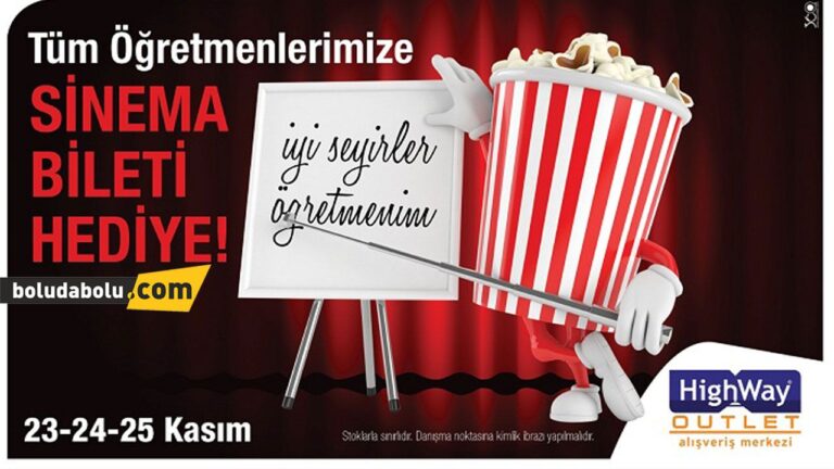 Öğretmenlere Sinema Bileti Highway’den!