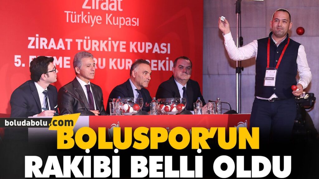 BOLUSPOR’UN RAKİBİ BELLİ OLDU BOLUSPOR’UN RAKİBİ BELLİ OLDU