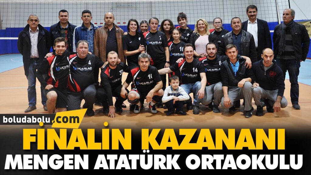 FİNALİN KAZANANI MENGEN ATATÜRK ORTAOKULU FİNALİN KAZANANI MENGEN ATATÜRK ORTAOKULU