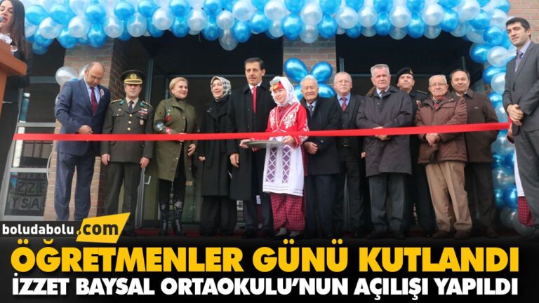ÖĞRETMENLER GÜNÜ KUTLANDI