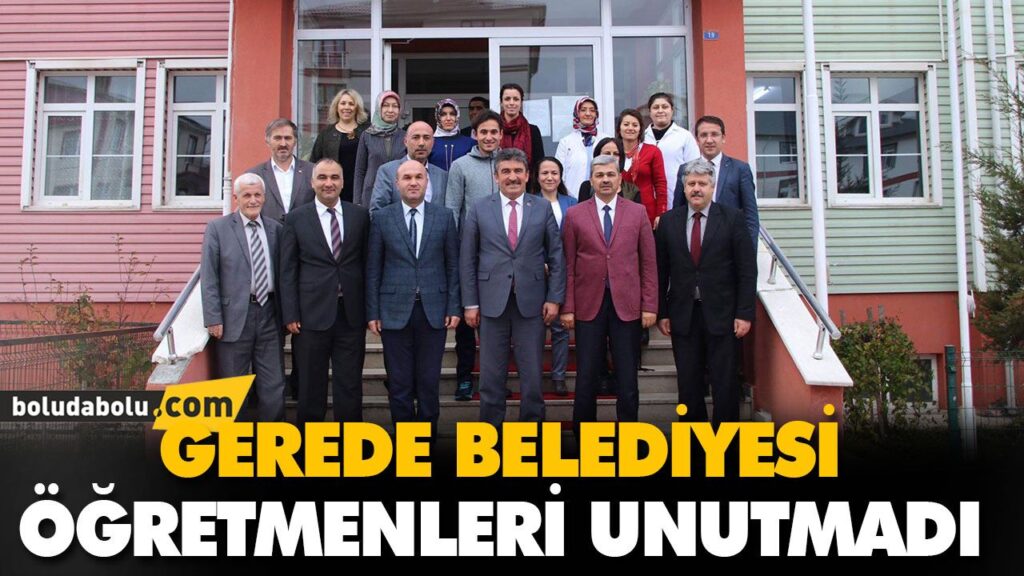 Başkan Allar’dan Öğretmenler Günü hediyesi Başkan Allar’dan Öğretmenler Günü hediyesi