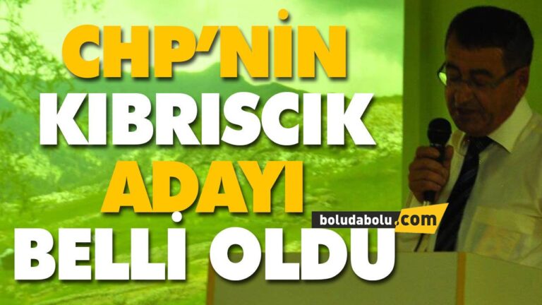 CHP’NİN KIBRISCIK ADAYI BELLİ OLDU