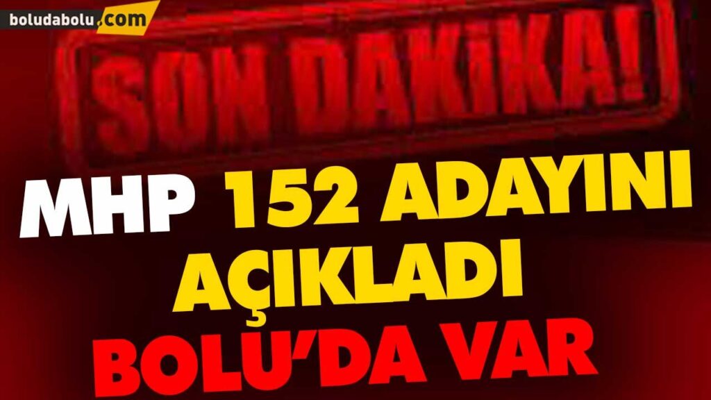 MHP BOLU BELEDİYE BAŞKAN ADAYLARI MHP BOLU BELEDİYE BAŞKAN ADAYLARI