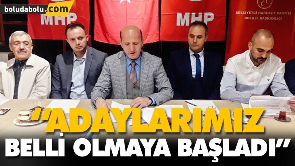 “ADAYLARIMIZ BELLİ OLMAYA BAŞLADI” “ADAYLARIMIZ BELLİ OLMAYA BAŞLADI”