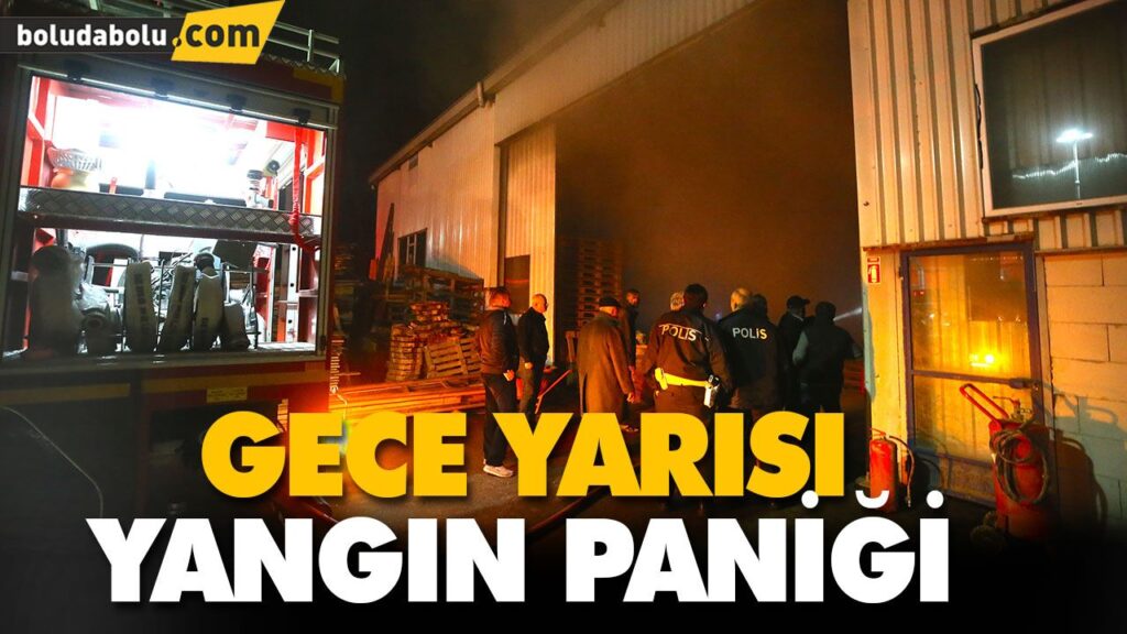 GECE YARISI YANGIN PANİĞİ GECE YARISI YANGIN PANİĞİ