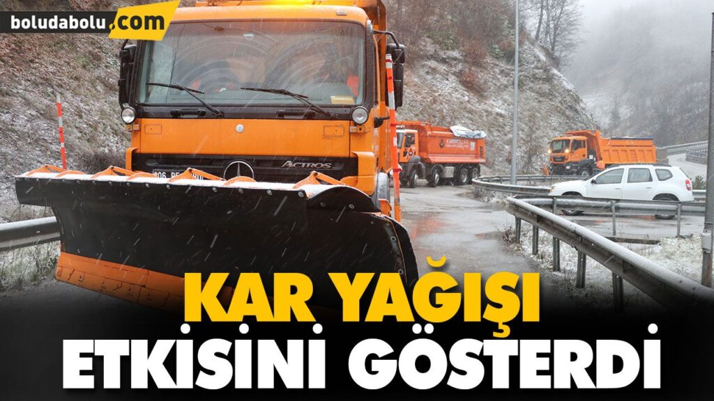 KAR YAĞIŞI ETKİSİNİ GÖSTERDİ KAR YAĞIŞI ETKİSİNİ GÖSTERDİ