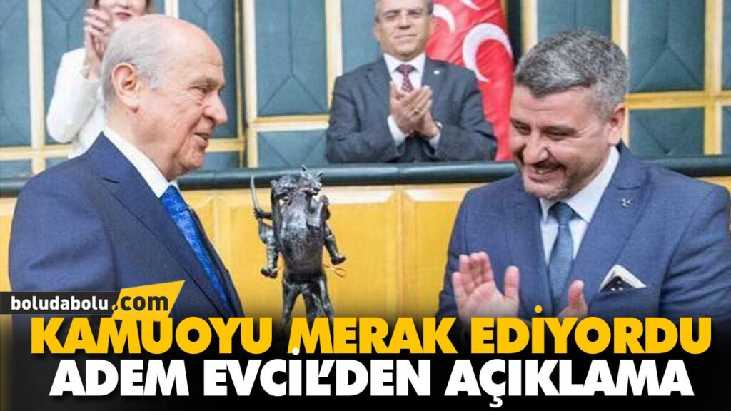 Evcil’den adaylık konusunda açıklama Evcil’den adaylık konusunda açıklama