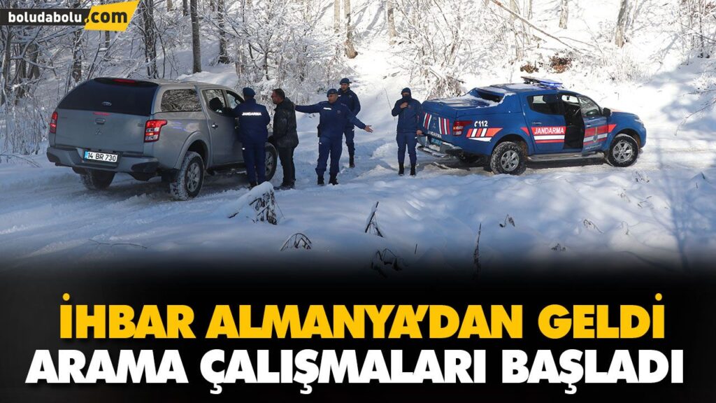 ARAMA ÇALIŞMALARI BAŞLADI ARAMA ÇALIŞMALARI BAŞLADI