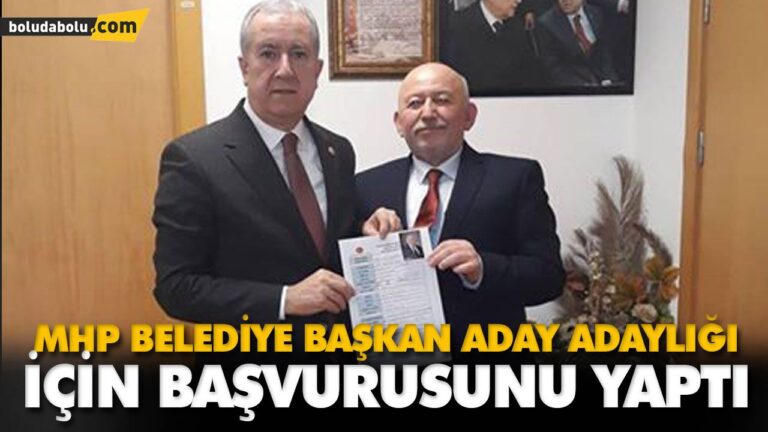 DOĞAN, MHP’DEN BELEDİYE BAŞKAN ADAYI ADAYI OLDU