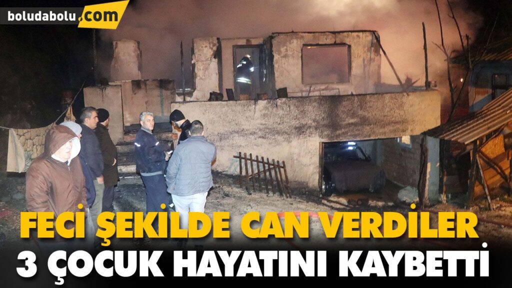 3 ÇOCUK HAYATINI KAYBETTİ 3 ÇOCUK HAYATINI KAYBETTİ