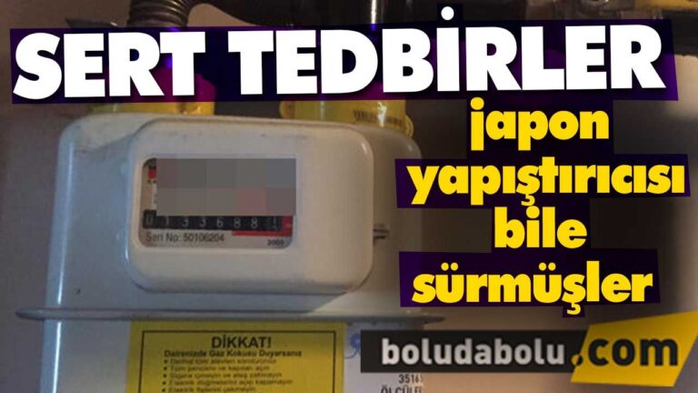 Doğalgaz da  sert tedbirler