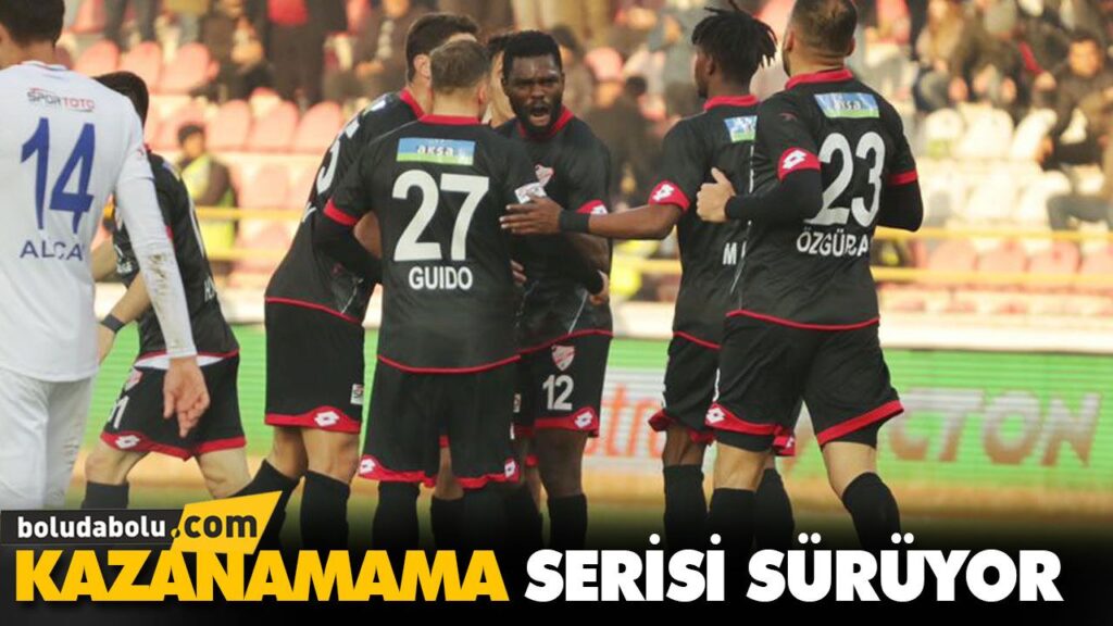 KAZANAMAMA SERİSİ SÜRÜYOR KAZANAMAMA SERİSİ SÜRÜYOR