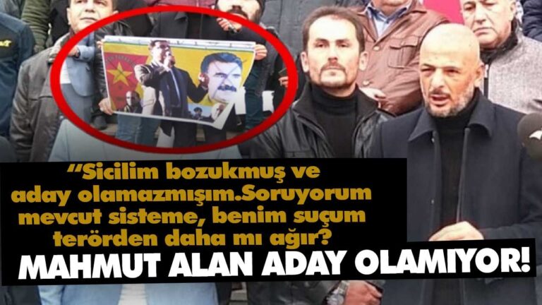 MAHMUT ALAN ADAY OLAMIYOR!