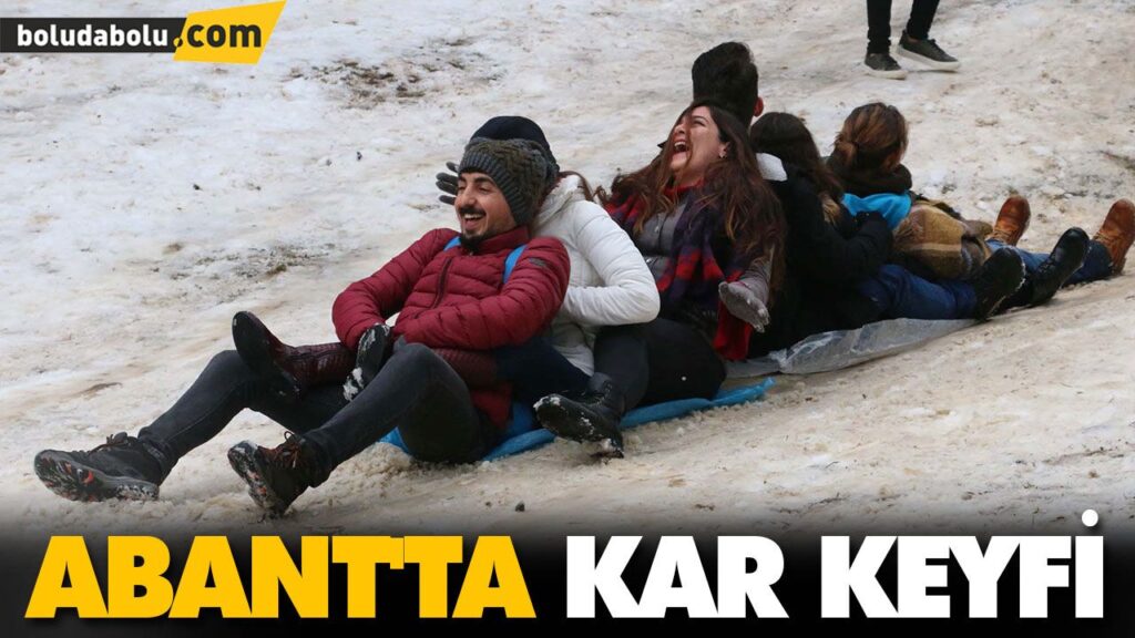 ABANT’TA KAR KEYFİ ABANT’TA KAR KEYFİ