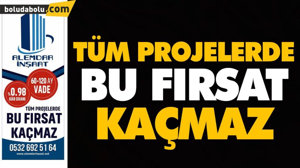 TÜM PROJELERDE BU FIRSAT KAÇMAZ TÜM PROJELERDE BU FIRSAT KAÇMAZ