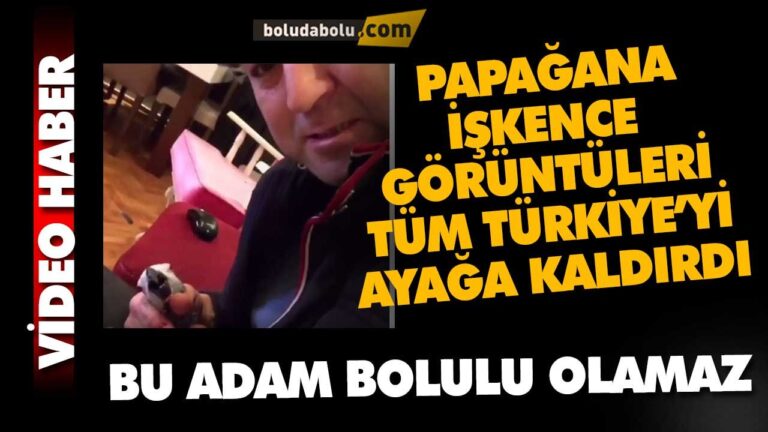 MASTERCHEF MURAT ÖZDEMİR’DEN  PAPAĞANA İŞKENCE