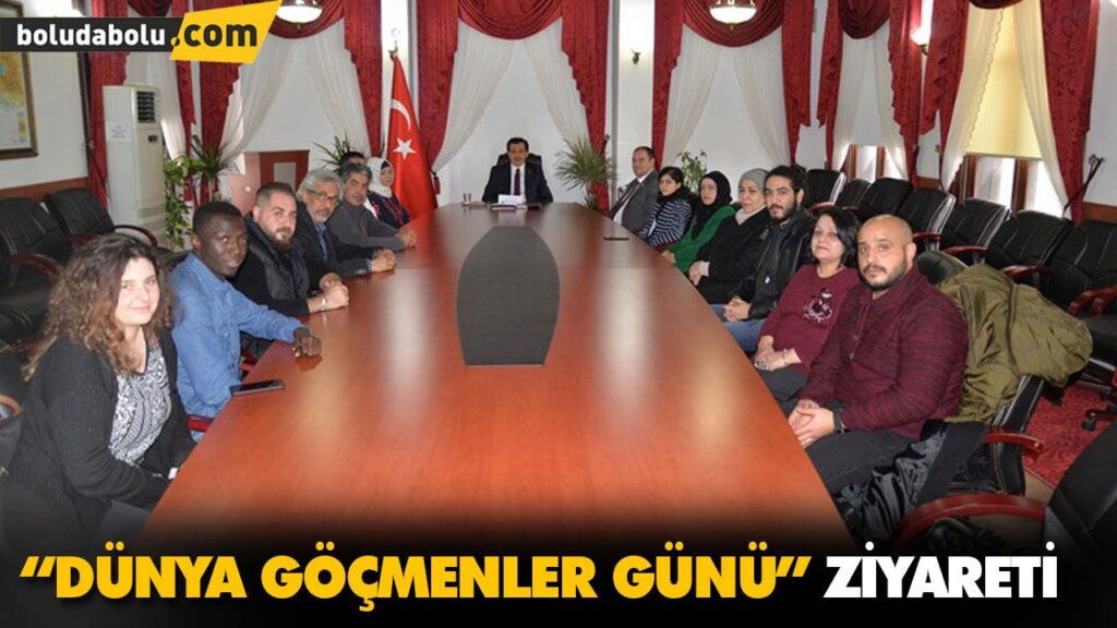 “DÜNYA GÖÇMENLER GÜNÜ” ZİYARETİ “DÜNYA GÖÇMENLER GÜNÜ” ZİYARETİ