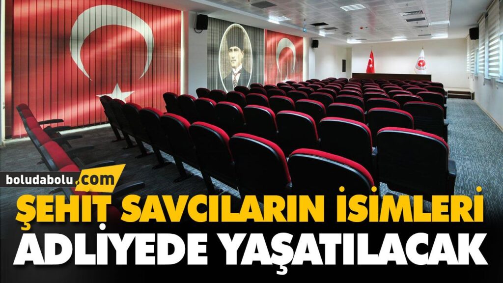 ŞEHİT SAVCILARIN İSİMLERİ ADLİYEDE YAŞATILACAK ŞEHİT SAVCILARIN İSİMLERİ ADLİYEDE YAŞATILACAK