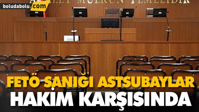 7 ASKERİN YARGILANMASINA BAŞLANDI